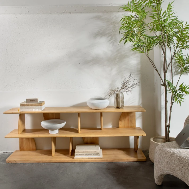 יחידת מדפים ליב נטורל