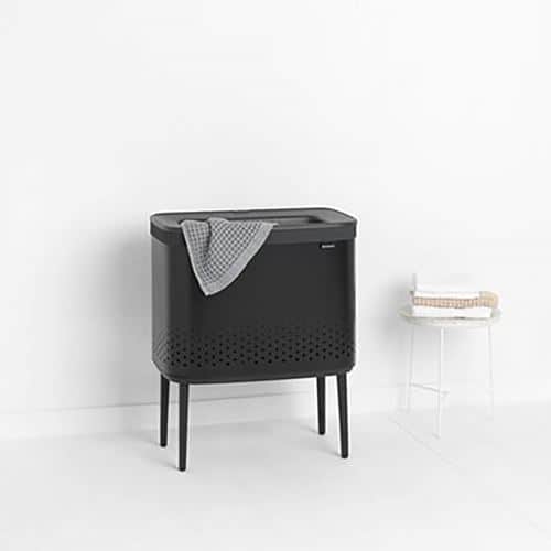 סל כביסה 60 ליטר , שחור מט Brabantia