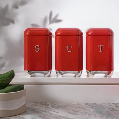 סט תה קפה סוכר רד