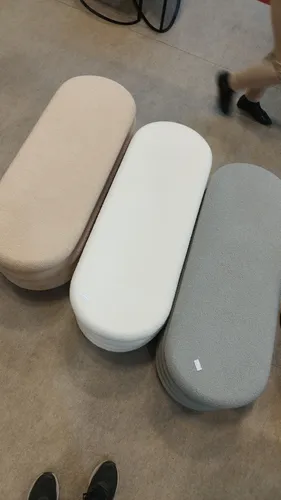 ספסל אחסון נעמה בוקלה שמנת