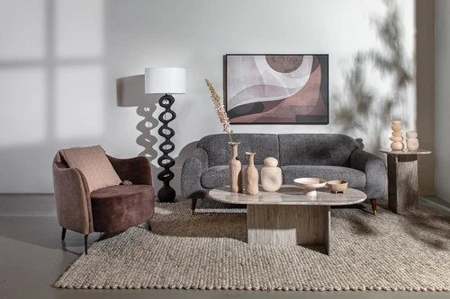 מנורה לוסט ריצפה עיגולים בז'