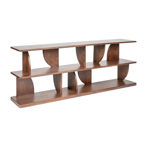 יחידת מדפים ליב אגוז