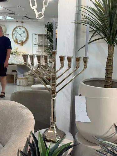 חנוכיית קנים בראס