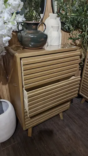 קומודה סימפוניה עץ מלא טבעי