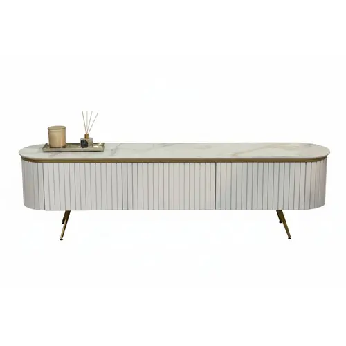 מזנון טניה פסים שמנת או לבן 200 סמ