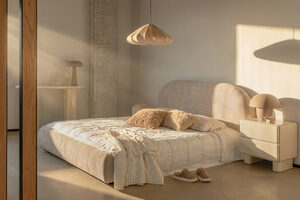 מיטה ראונד קלואי אייבורי