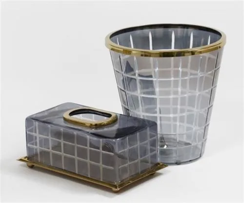 סט אביזרי אחסון גריד זהב