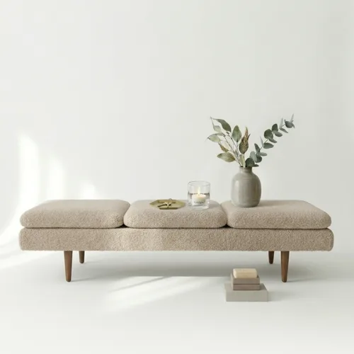 מיטת יום Pione - בד בוקלה