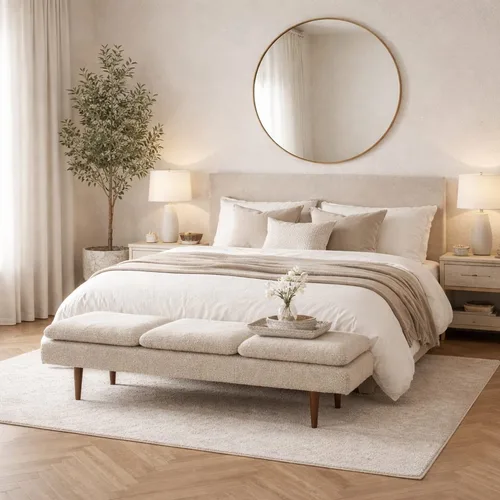 מיטת יום Pione - בד בוקלה