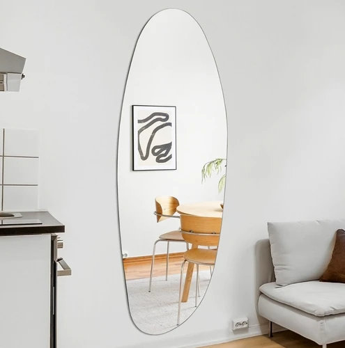 מראה נוני אמורפית מרחפת מס מידות