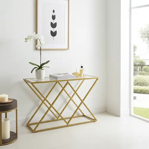 קונסולה גיאומטרית גולדי