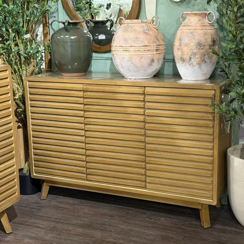 שידה רחבה סימפוניה עץ טבעי