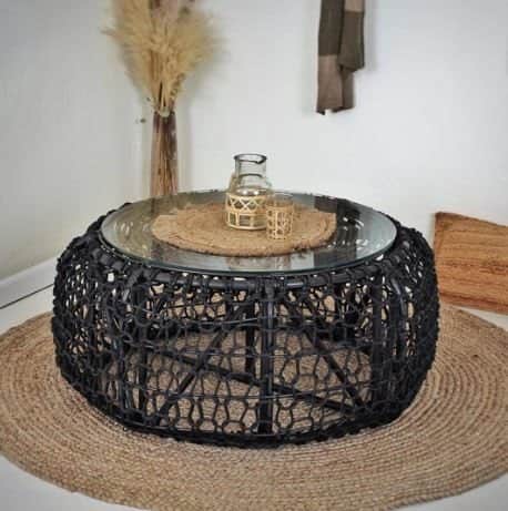 שולחן ראטן דגם גיא