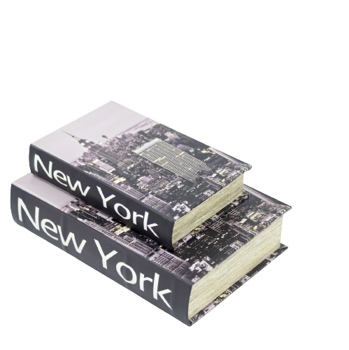 NEW YORK סט ספרי קופסה
