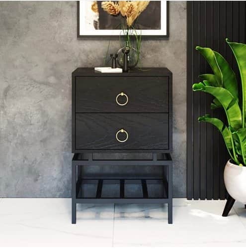 שידת צד דאבל בלק